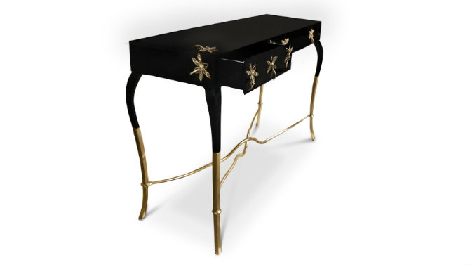 Black Console Table