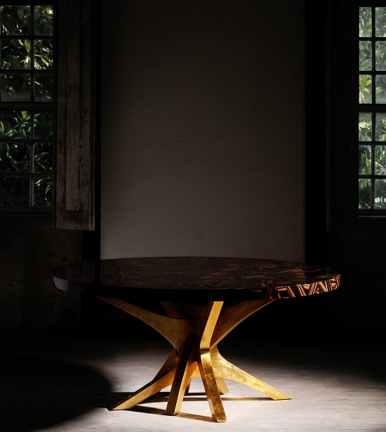 Patchwork Console Tables