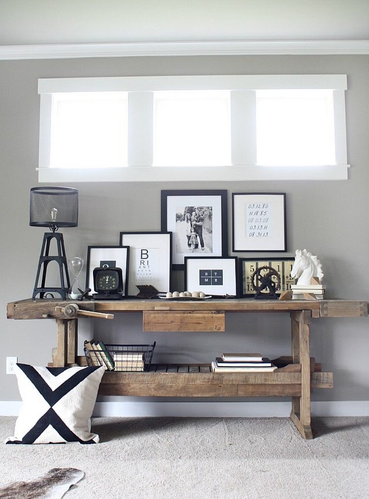 Stunning Rustic Modern Console Tables