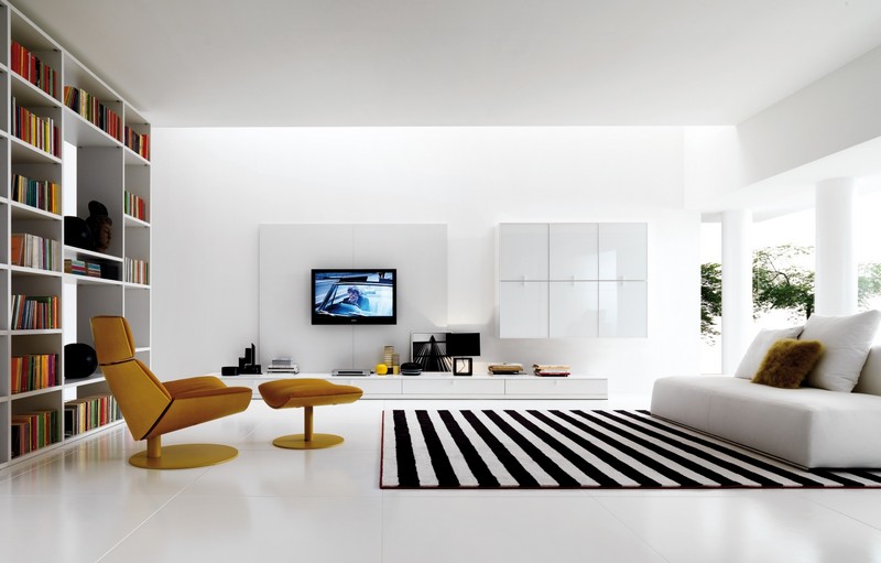 Design inspiration: Black and White Living Room