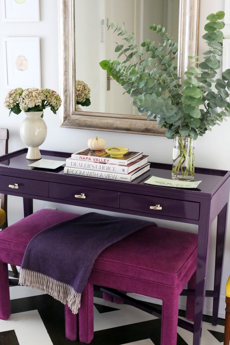 Discover Modern Purple Console Tables